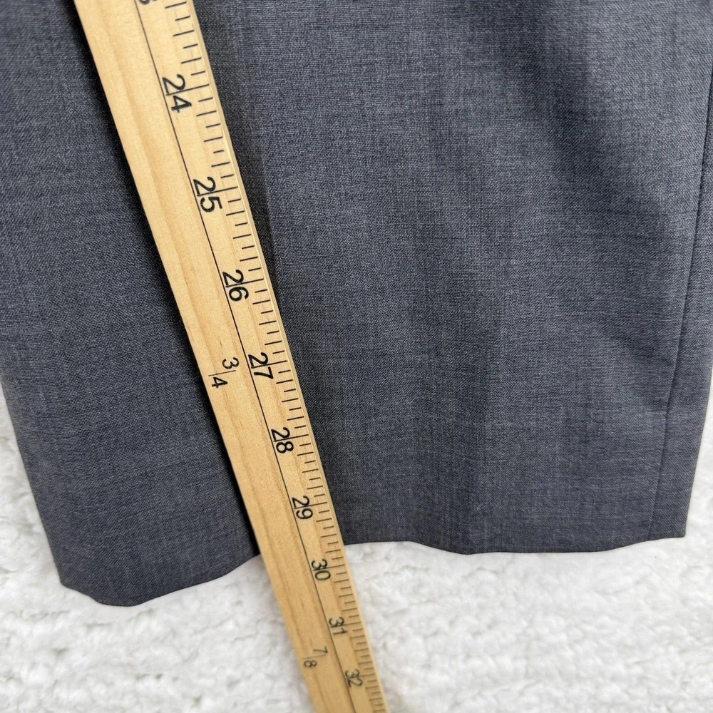 Banana Republic Dress Pants Mens 32x30 Gray Classic Fit Wool Lined Office Wear‎